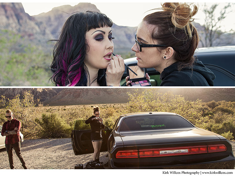 Engagement session in Las Vegas, Nevada