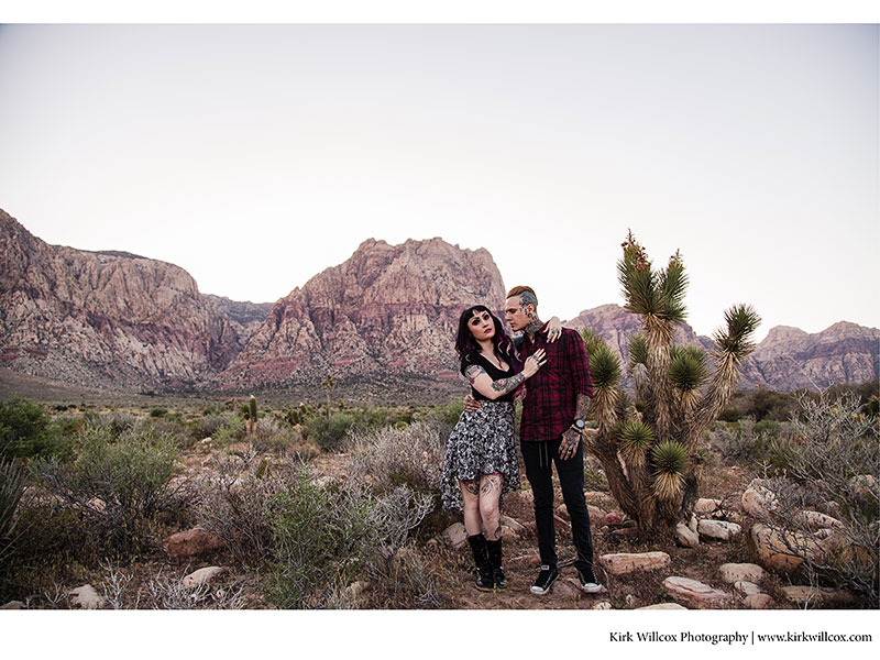 Engagement session in Las Vegas, Nevada