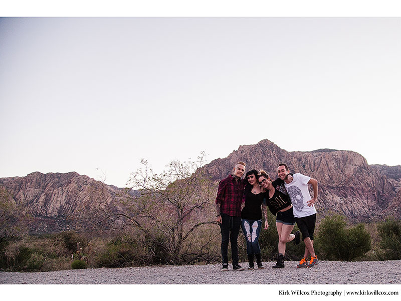 Engagement session in Las Vegas, Nevada