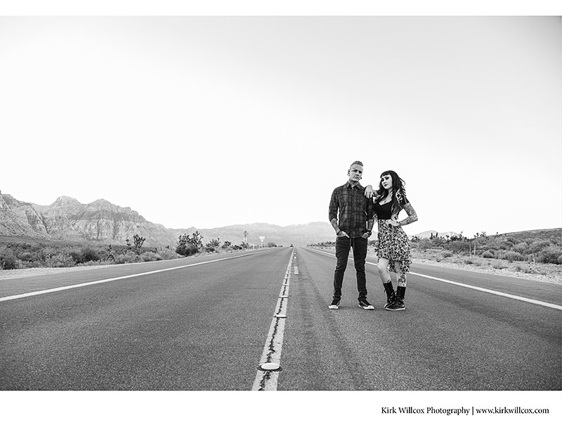 Engagement session in Las Vegas, Nevada