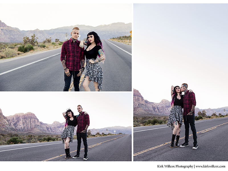 Engagement session in Las Vegas, Nevada