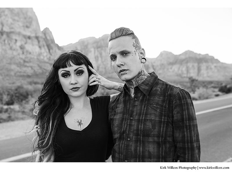 Engagement session in Las Vegas, Nevada