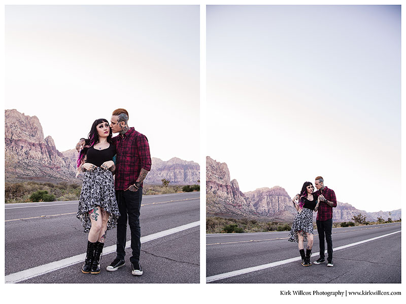 Engagement session in Las Vegas, Nevada