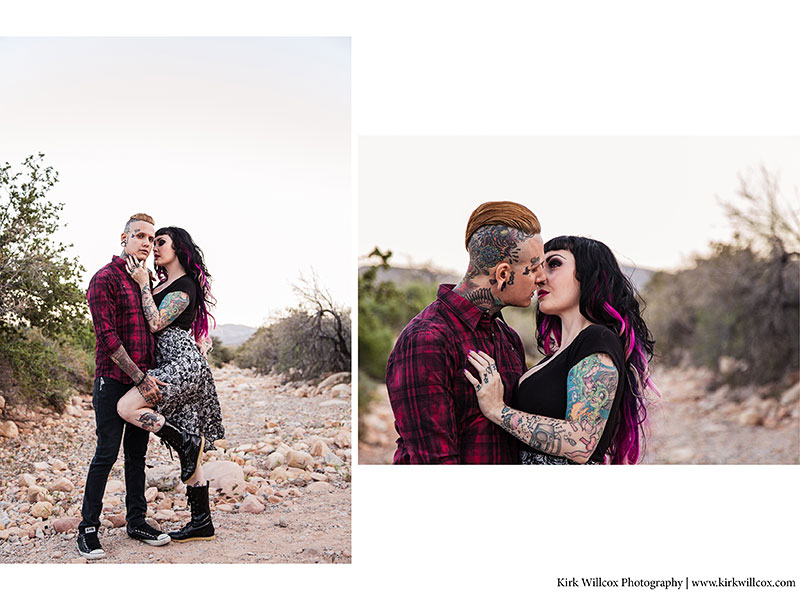 Engagement session in Las Vegas, Nevada