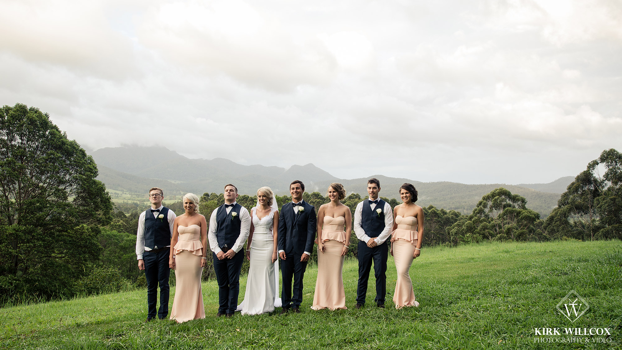 wedding bridal party