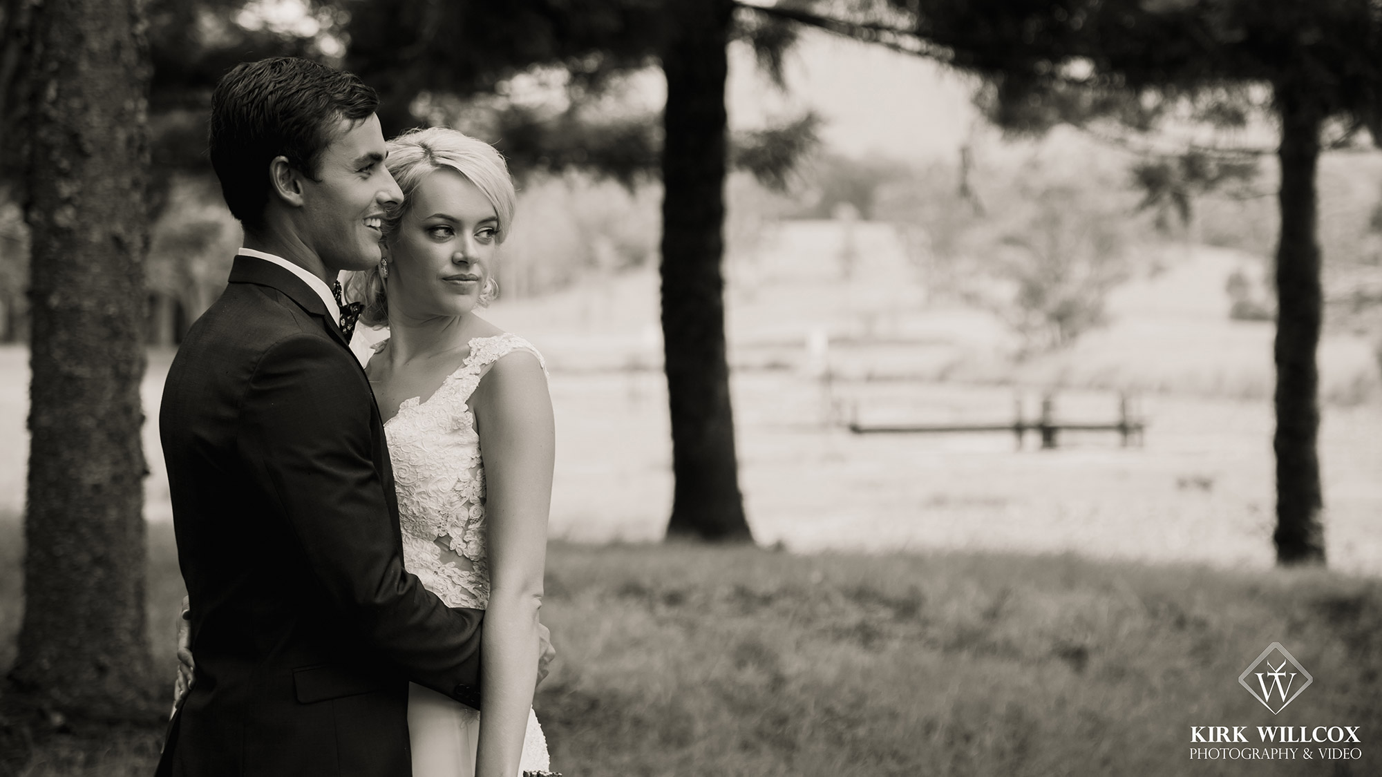 bride and groom wedding photo