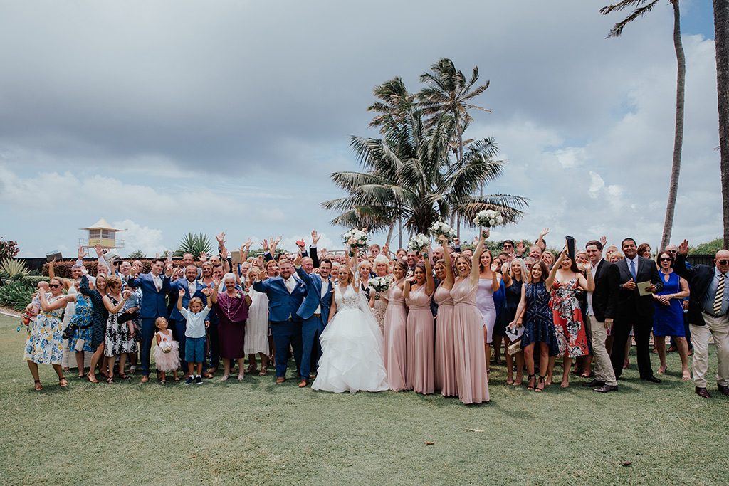 wedding group shot