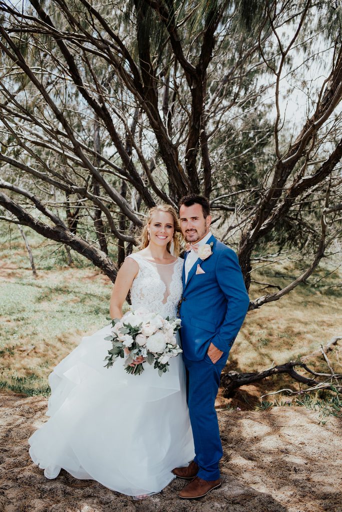 gold coast wedding portrait