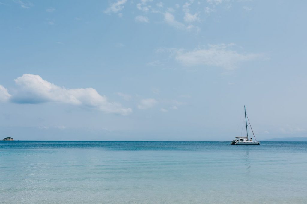 Greece beach wedding