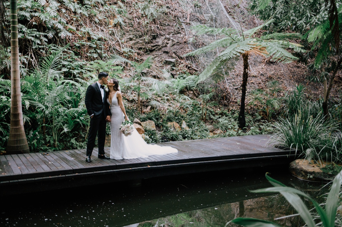 rainforest wedding
