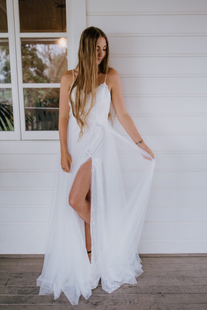 Byron Bay wedding dress