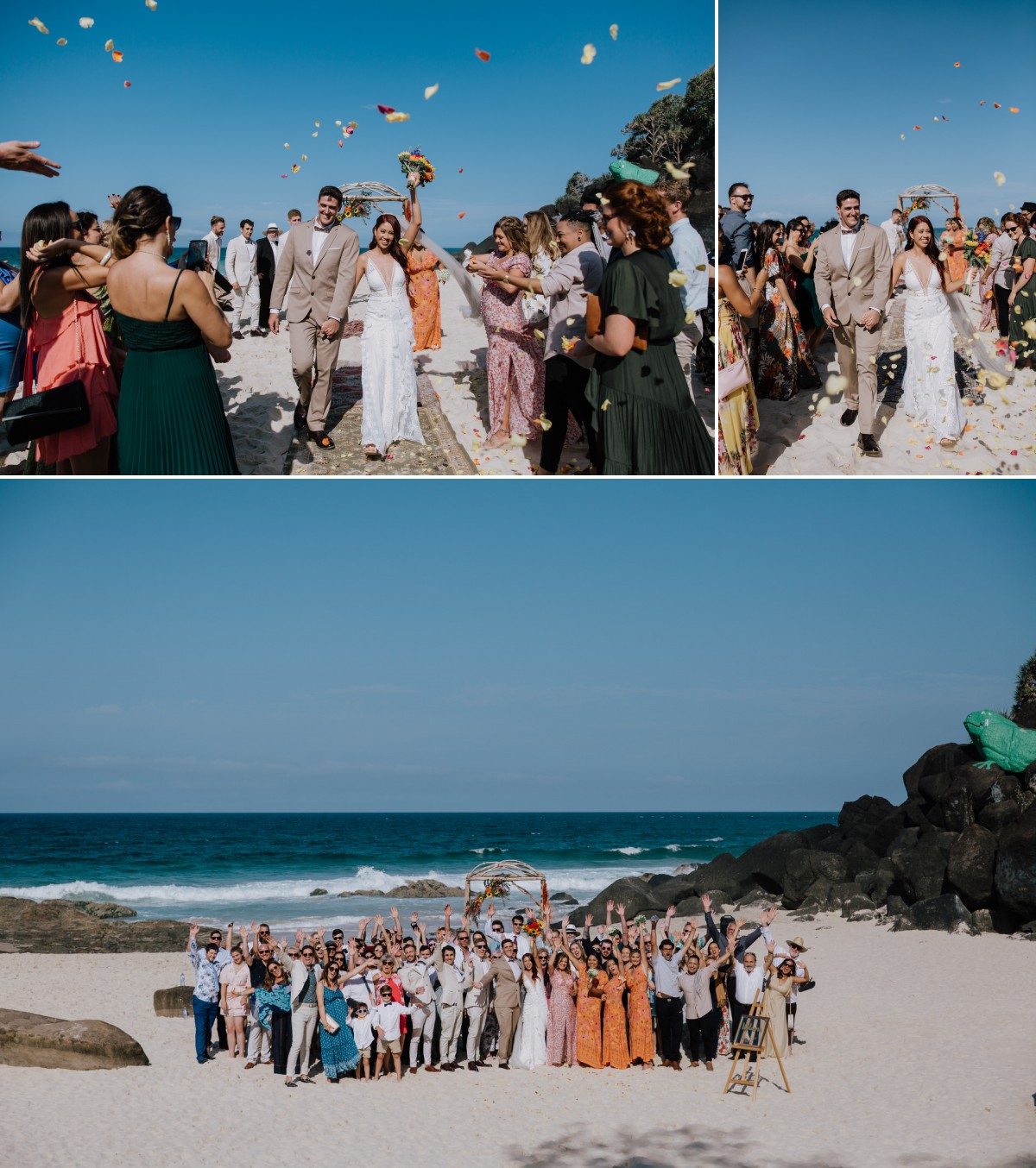 Gold Coast beach wedding inspo
