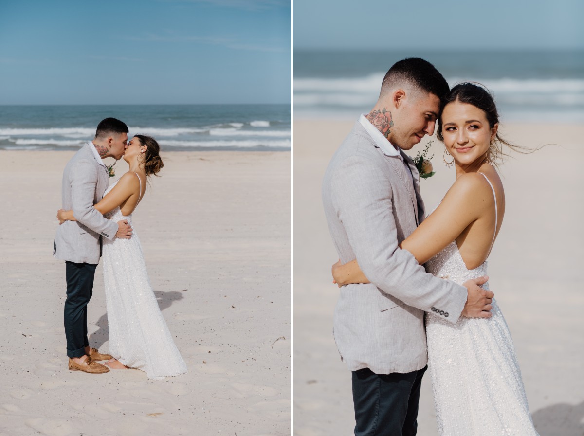 Gold Coast beach wedding elopement