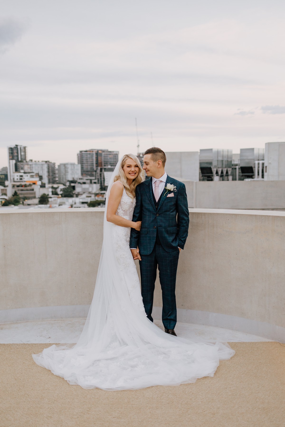 wedding photos at The Calile Hotel Brisbane