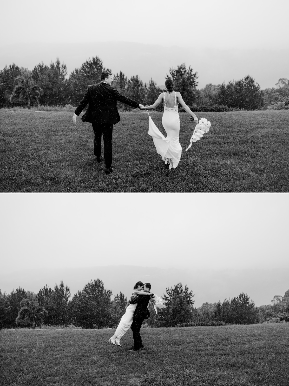 raining on wedding day