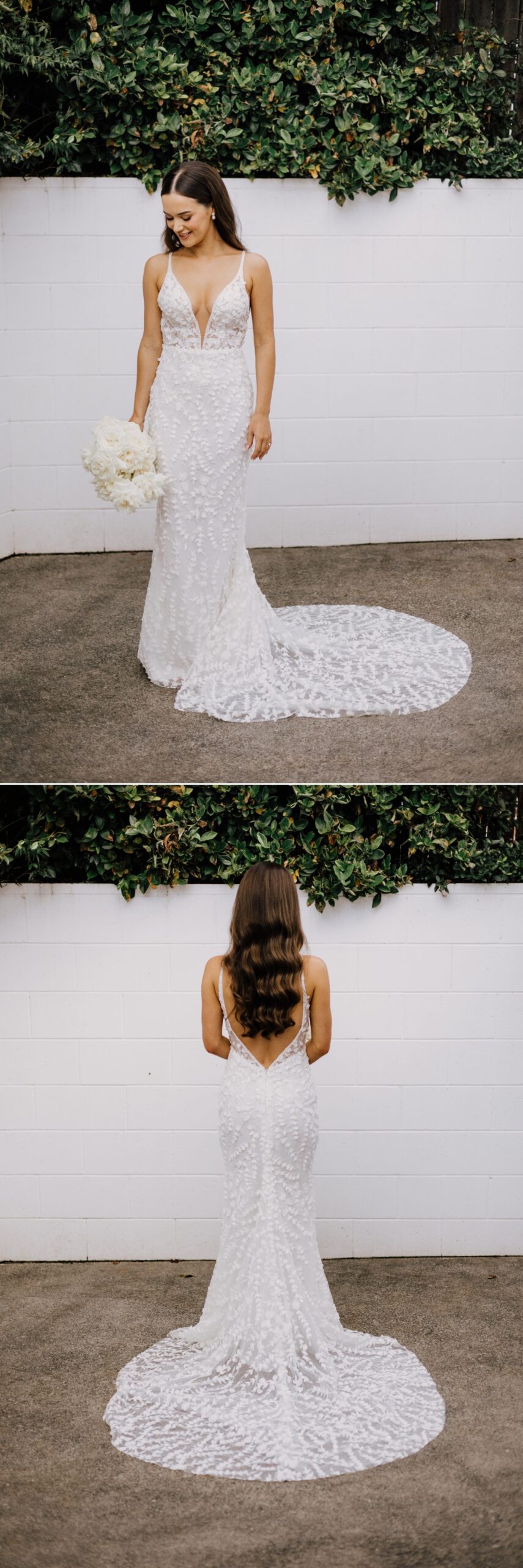 Wedding portrait photography of beautiful bride at Summergrove Estate