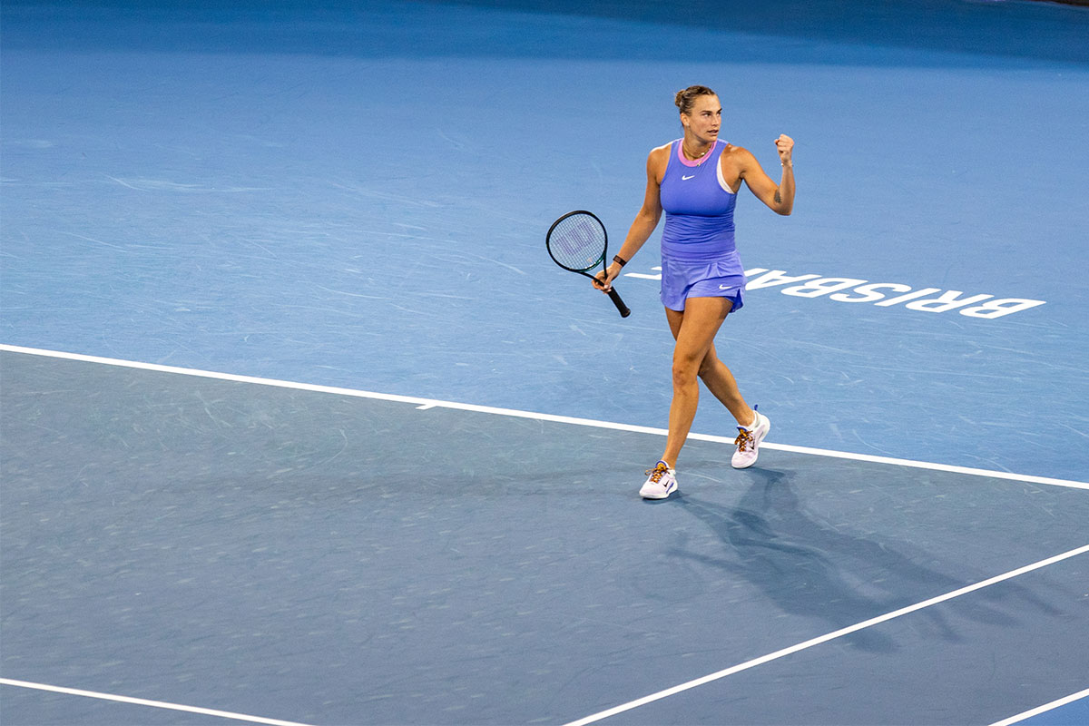 Aryna Sabalenka Australian Open Champion, tennis photographer Kirk Willcox