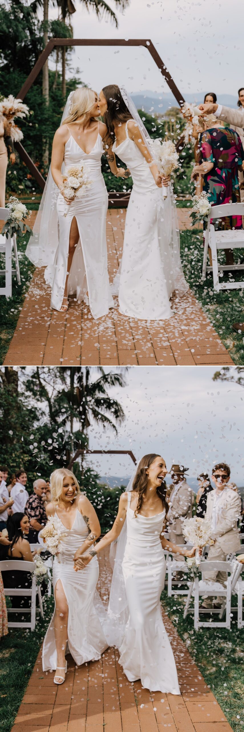 wedding ceremony at St Bernards Hotel