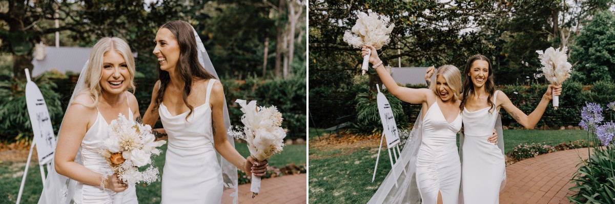 wedding ceremony at St Bernards Hotel