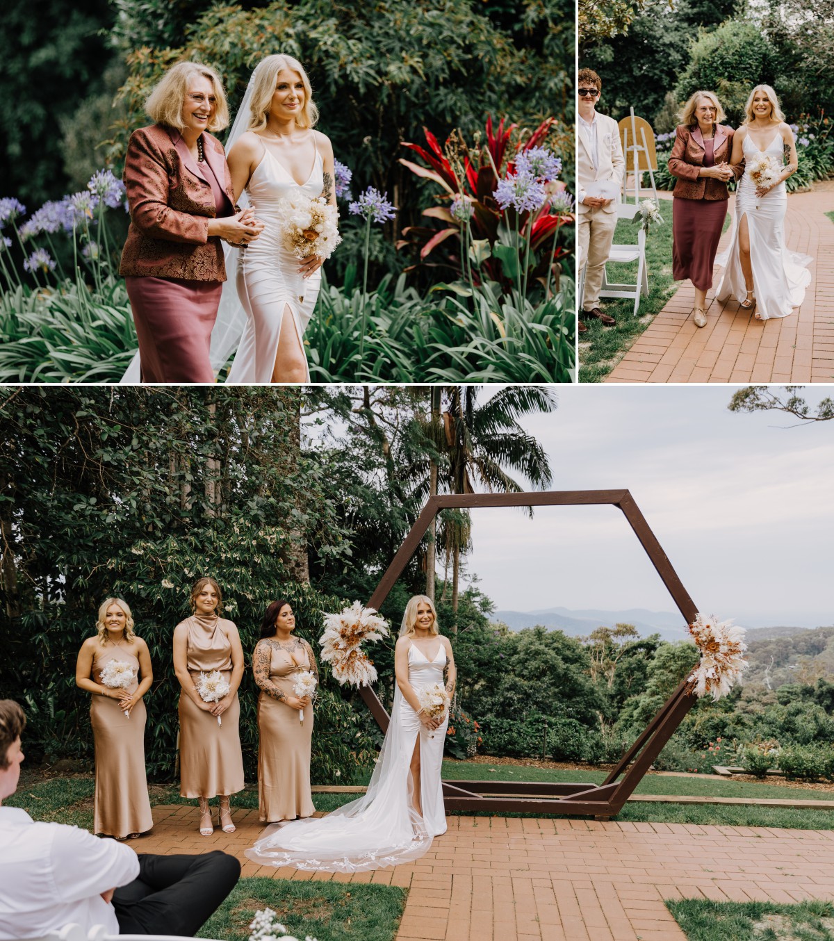 wedding at St Bernards Hotel, Mount Tamborine