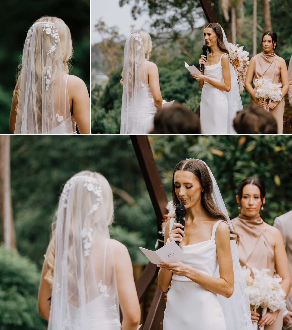 wedding ceremony at st Bernards Hotel