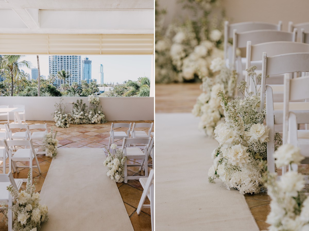 JW Marriott wedding ceremony Gold Coast