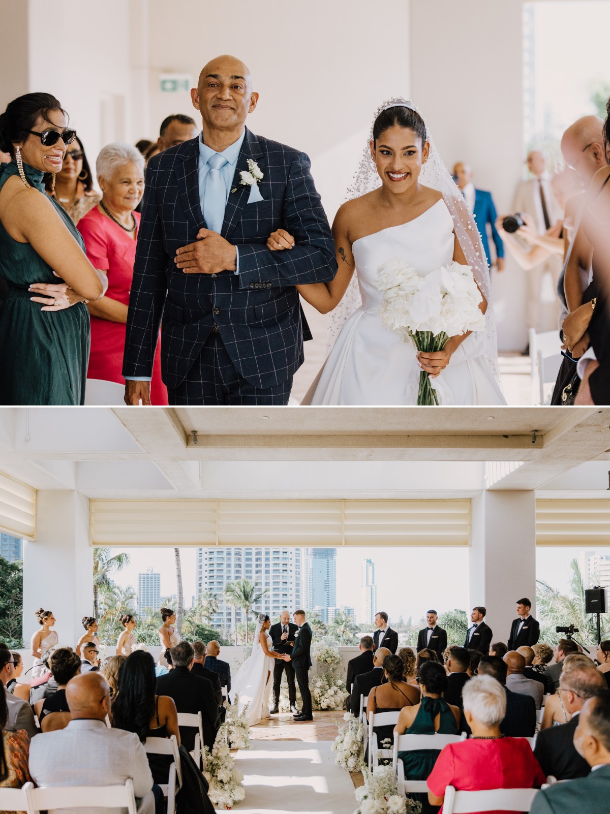 Gold Coast wedding ceremony JW Marriott