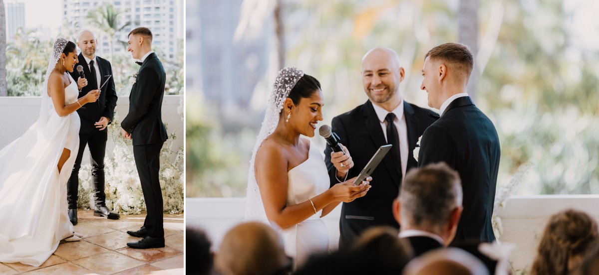 Gold Coast wedding ceremony JW Marriott