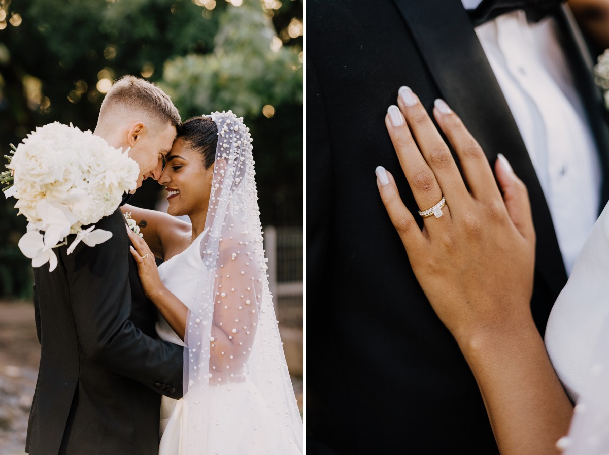 Bride and groom wedding photos for Gold Coast wedding