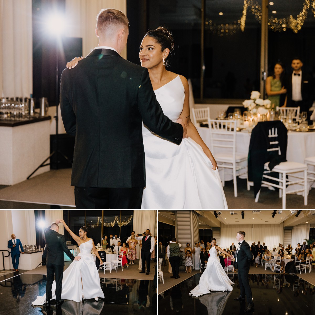 wedding first dance photos at Gold Coast wedding