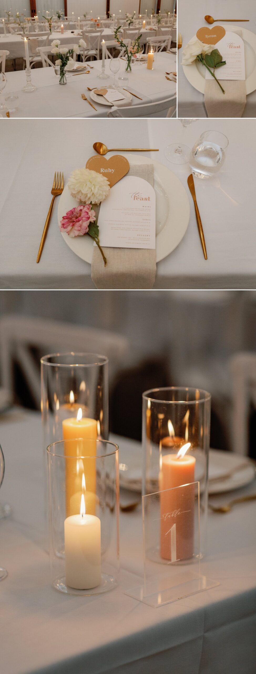 Wedding reception at Tweed Coast wedding venue Summergrove Estate