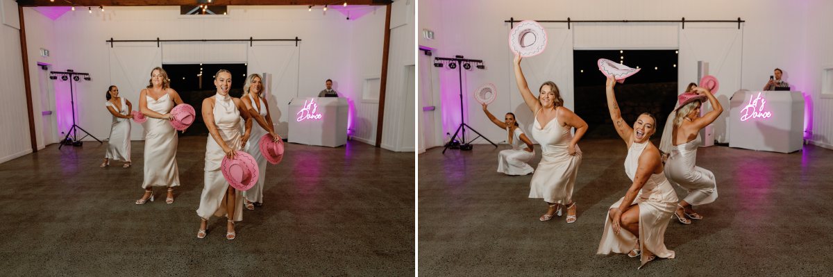 Wedding reception entrance