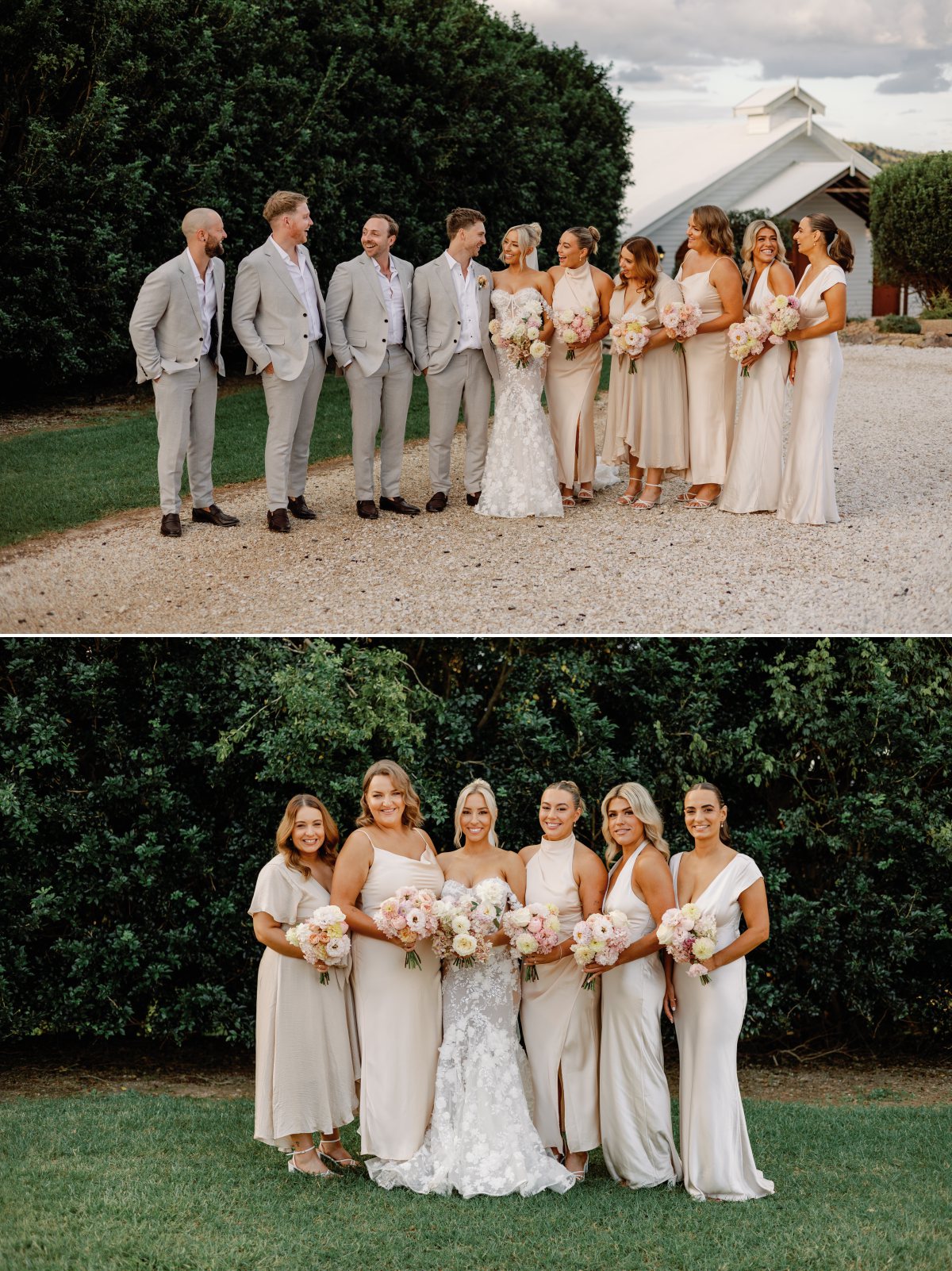 Bridal party wedding photo