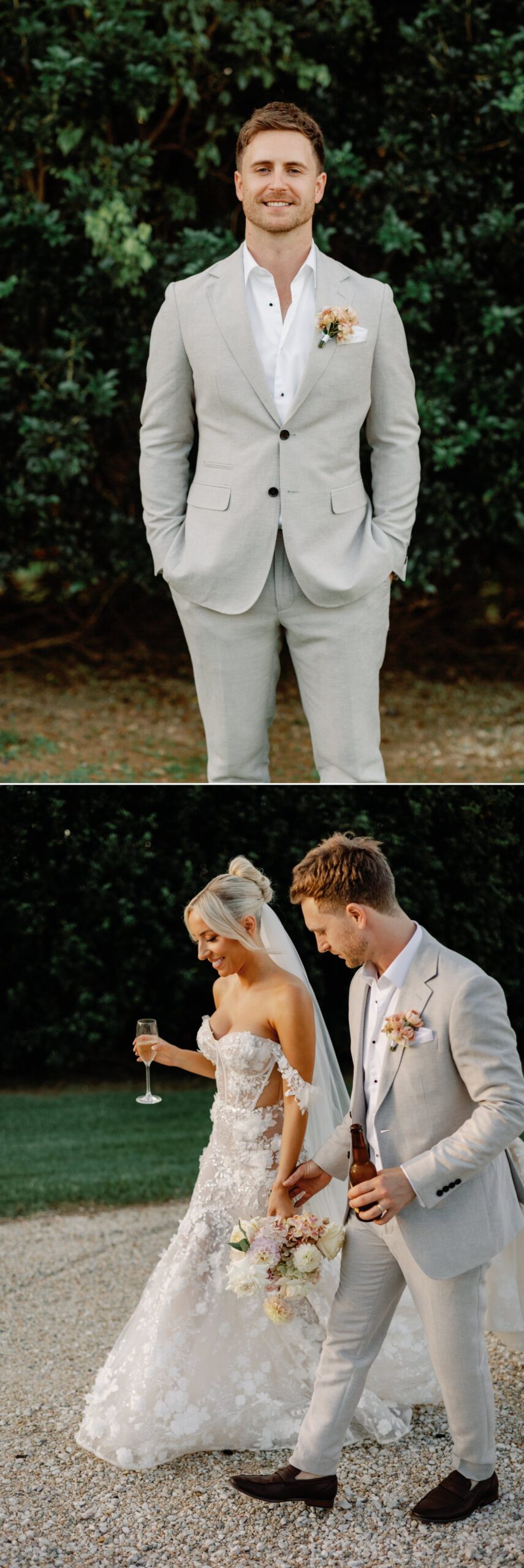Candid wedding photography