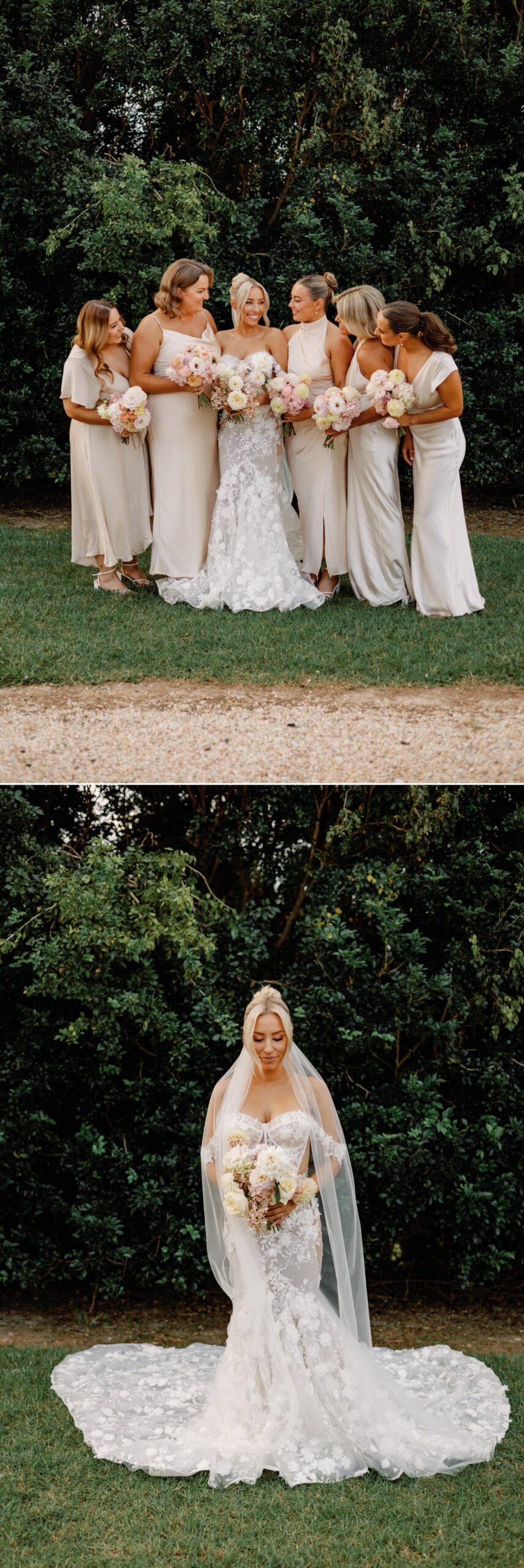 Bride with Bridesmaids