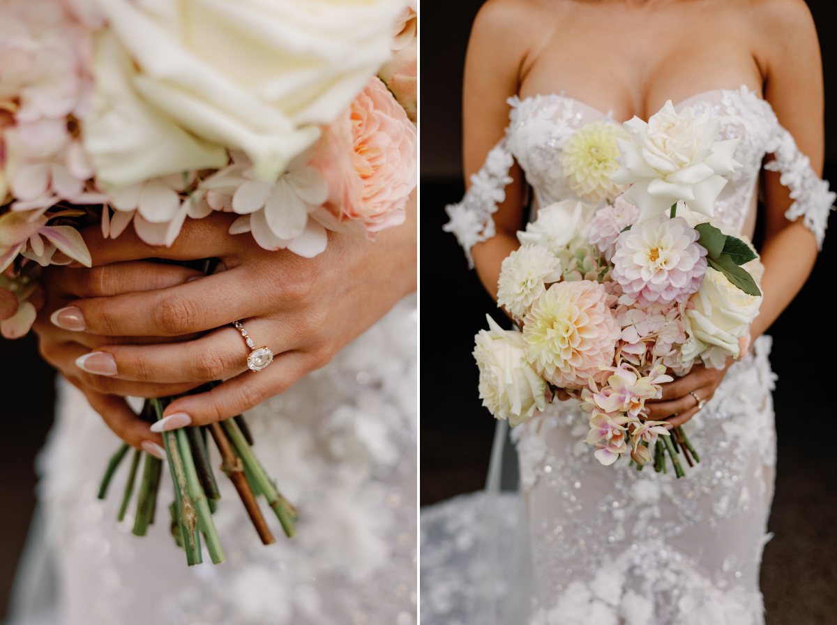 Tweed Coast wedding details and flowers