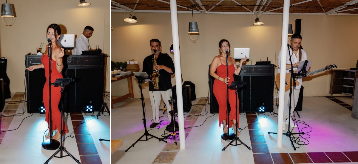 Skiathos wedding band Greece