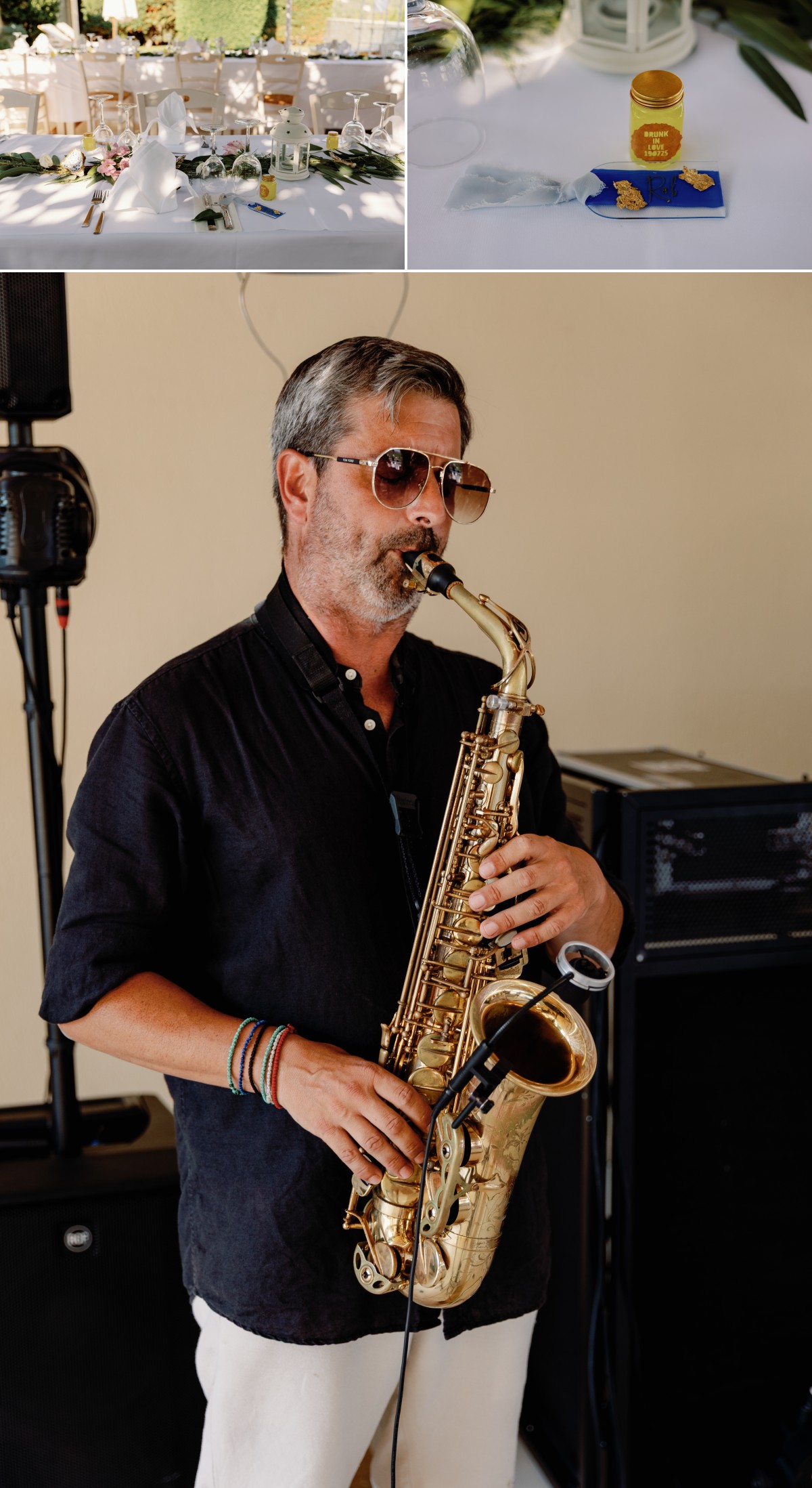 Skiathos wedding band