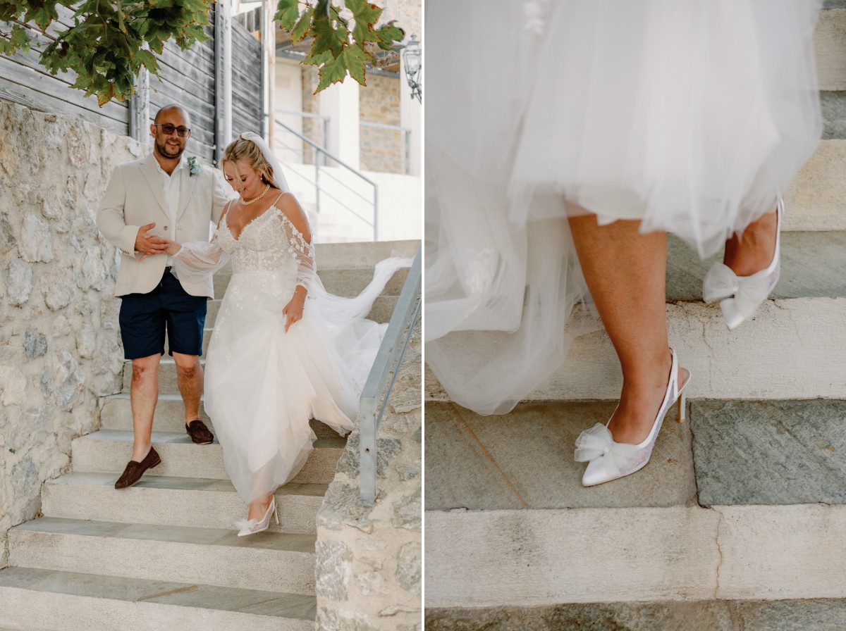 Skiathos wedding portraits