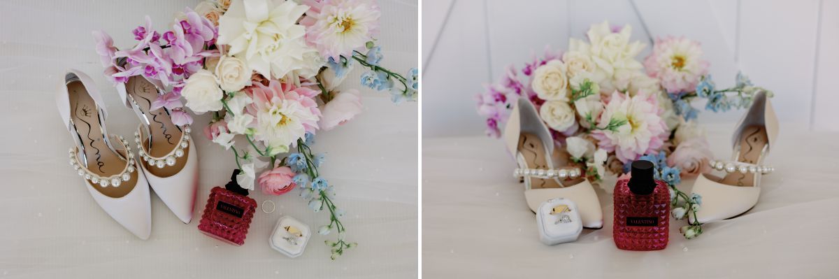 Bride wedding details