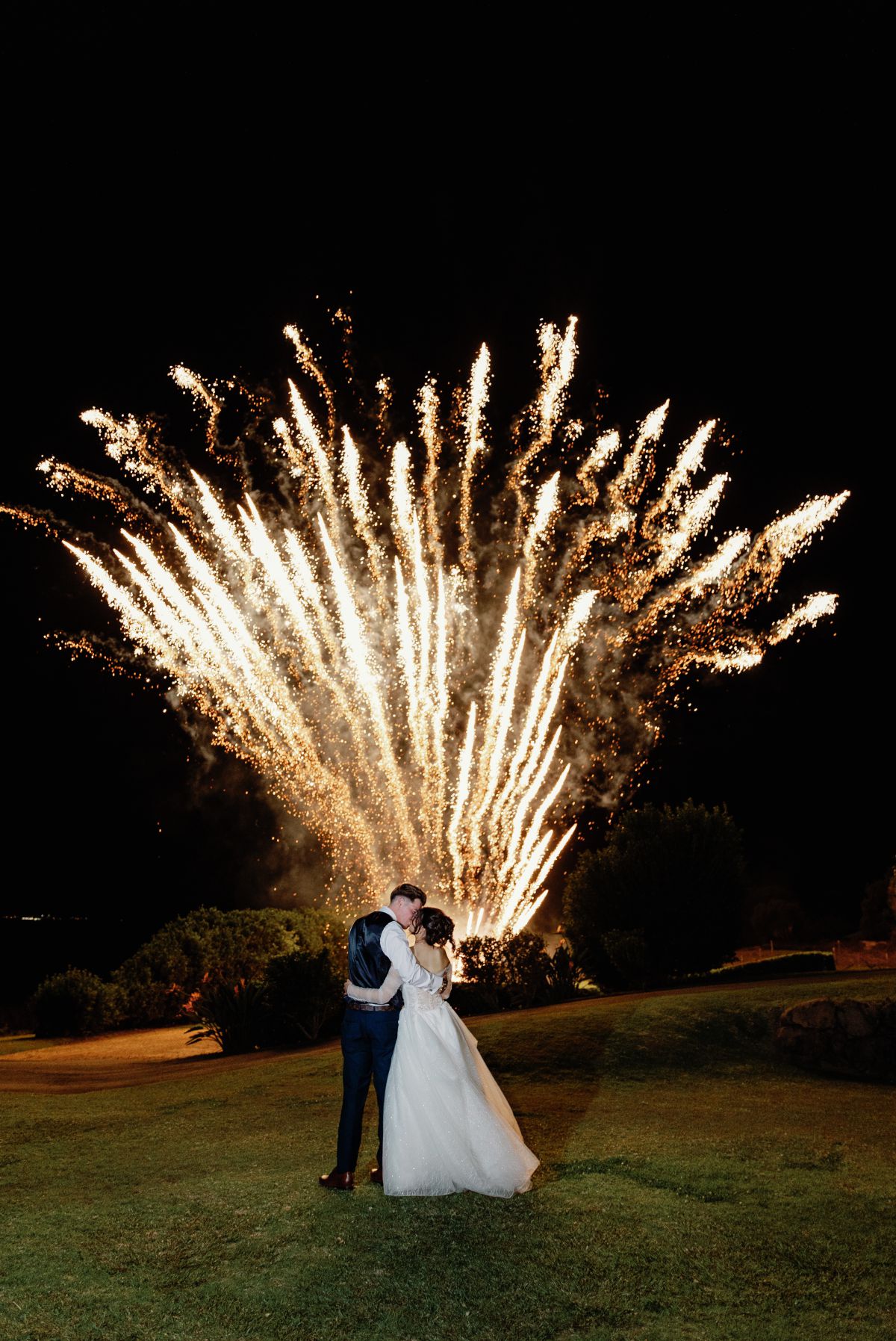 Wedding fireworks