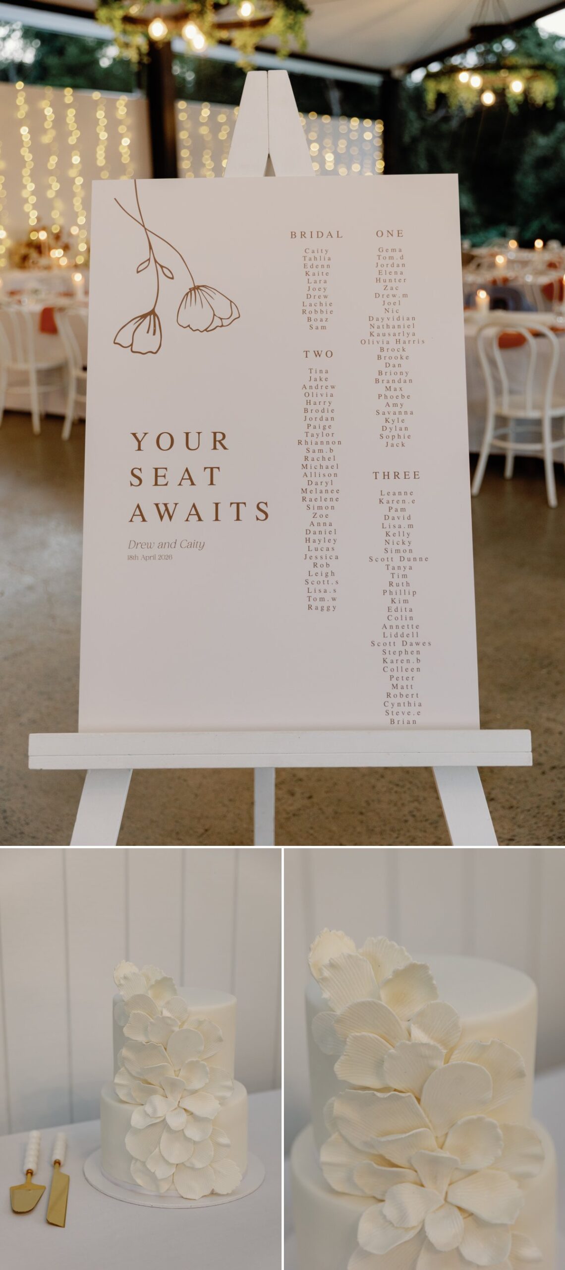 Wedding reception