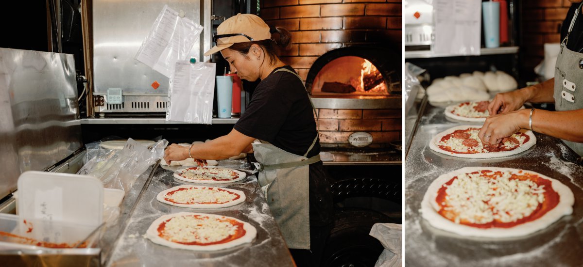 Wedding pizza catering