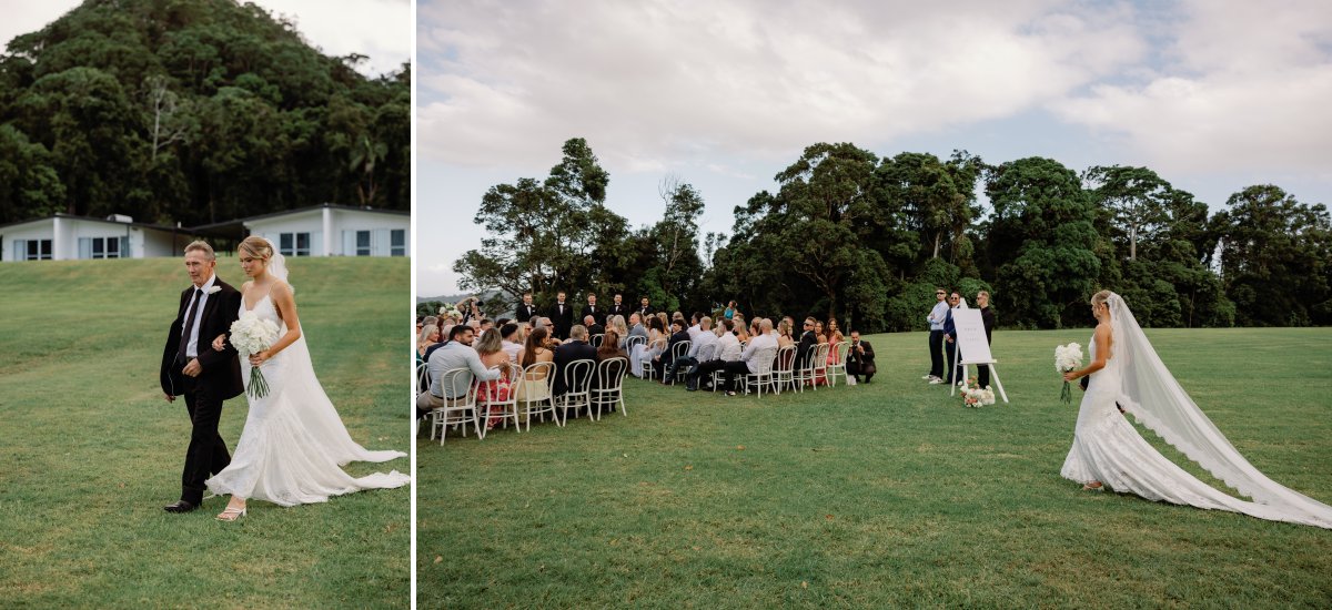 Elysian Hills wedding ceremony