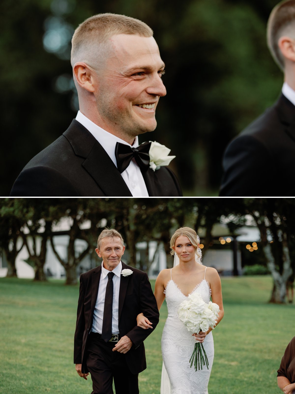 Elysian Hills wedding ceremony