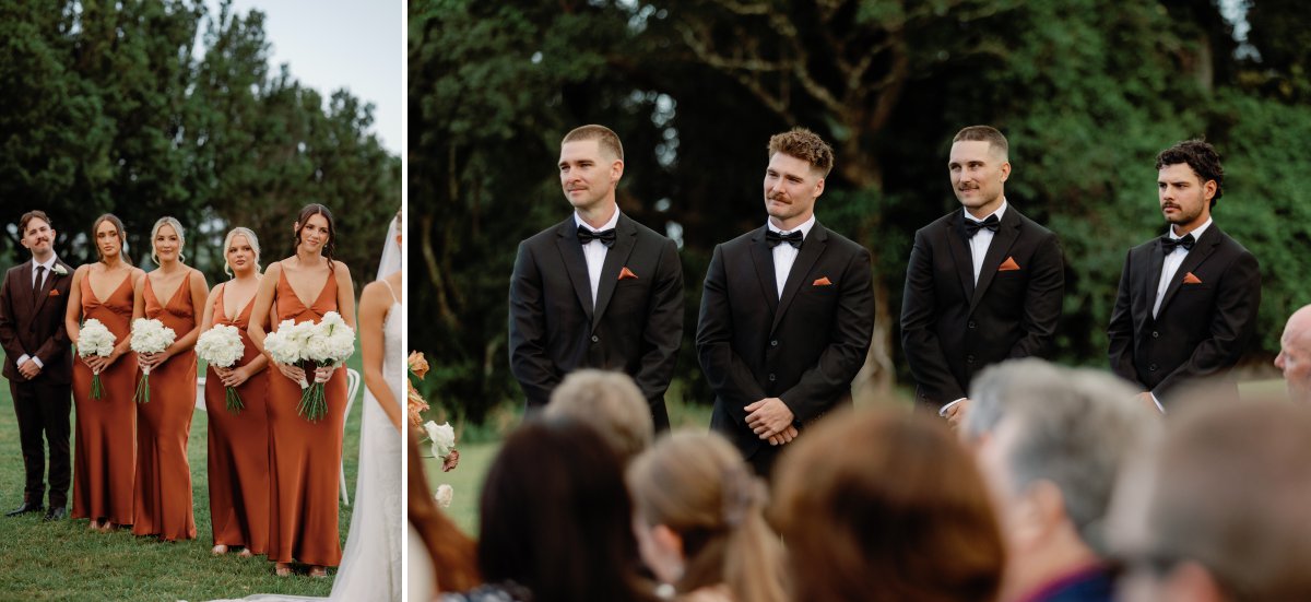 wedding ceremony at Elysian Hills