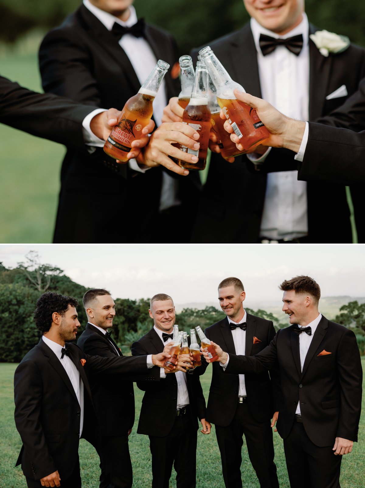 Tweed Coast wedding Groomsman photos
