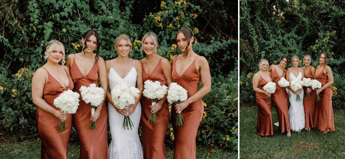 Bride & Bridesmaids