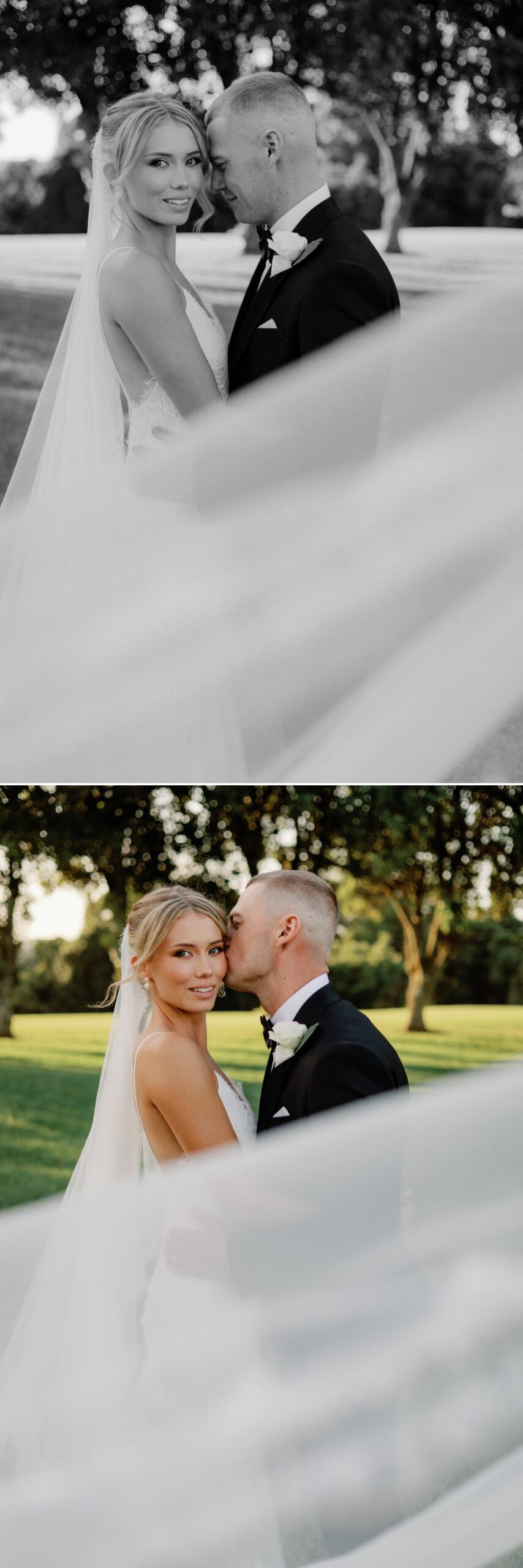 Wedding veil portraits