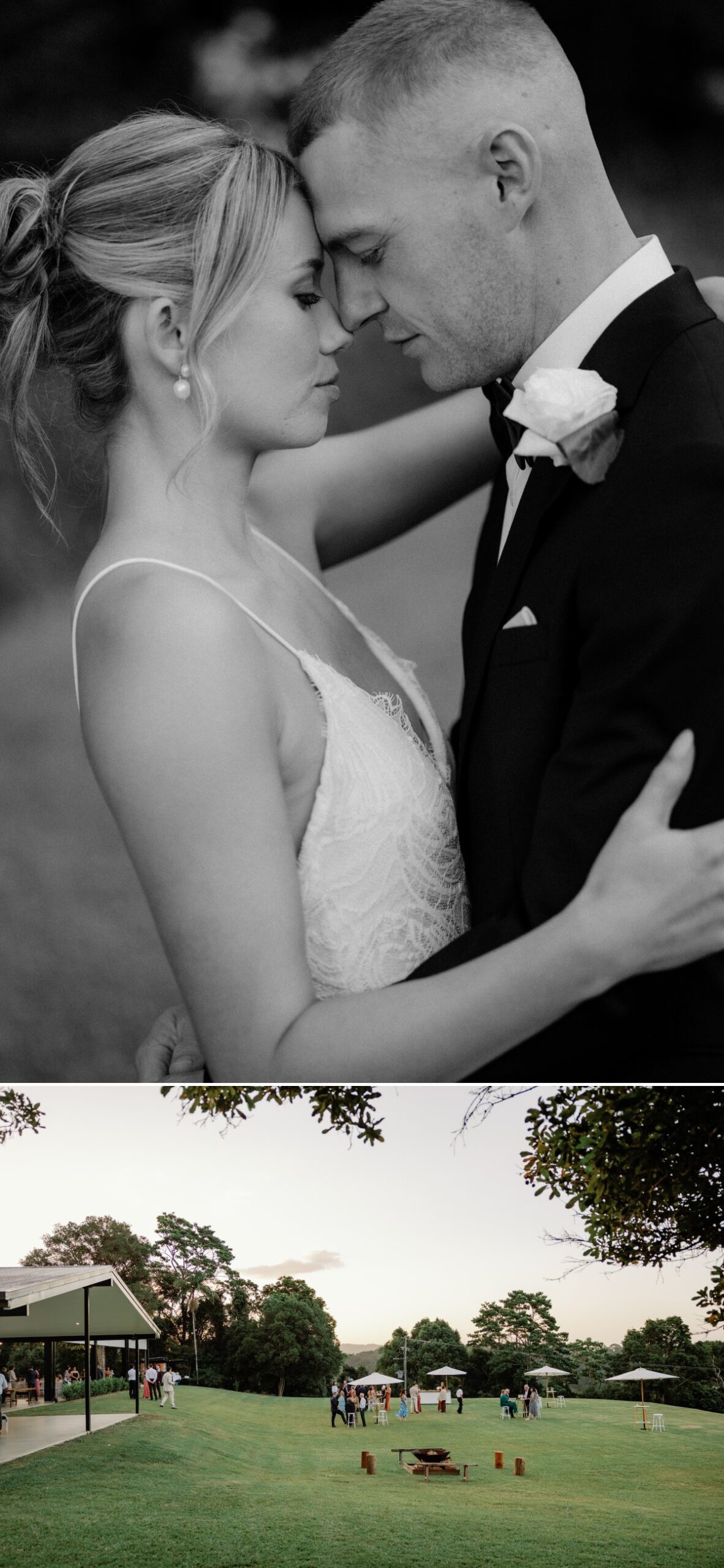 Tweed Coast wedding photographer capturing romantic hinterland weddings at Elysian Hills